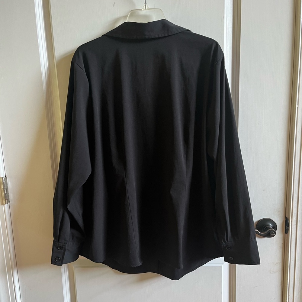 Style & Co. Black Blouse, Size 18W - Picture 7 of 7